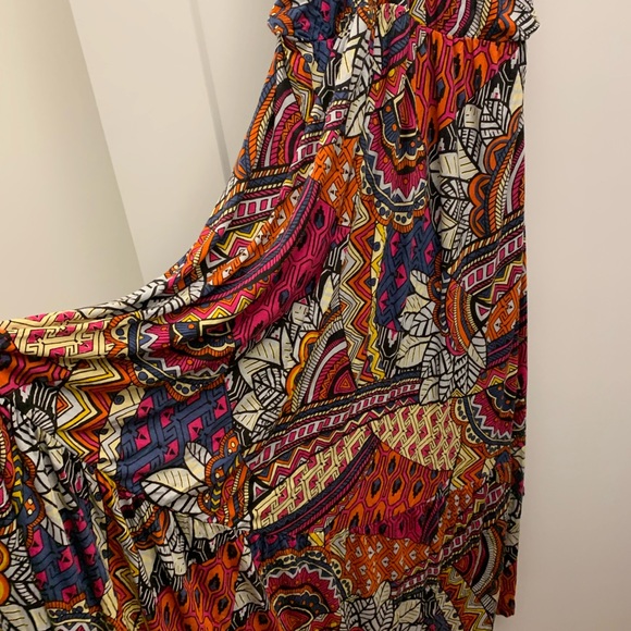 Anthropologie Maeve Cynthia Halter Maxi Dress Knit Jersey - Picture 8 of 10